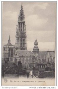 Birds Eye View, Patisserie Meurisse, Vue General de la Cathedrale, Anvers, An...