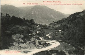 CPA EAUX-BONNES Vieille et Nouvelle Route de Laruns a Eaux-Bonnes (1142373)