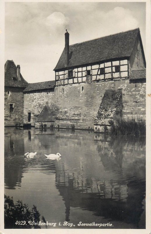 Germany Weißenburg in Bayern photo postcard