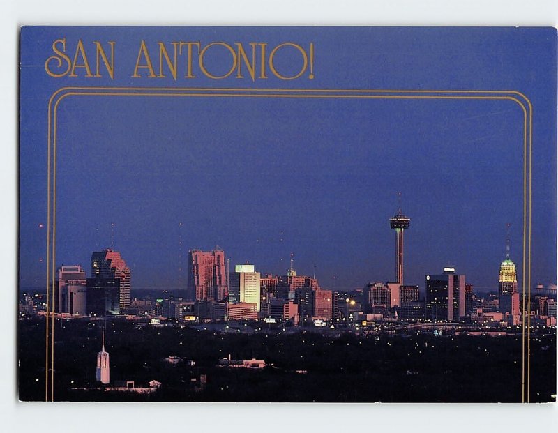 Postcard San Antonio, Texas