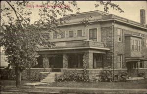 Brookfield MO Elk's Home c1910 Postcard