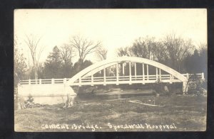 RPPC SPEEDWELL TENNESSEE CEMENT BRIDGE HOSPITAL VINTAGE REAL PHOTO POSTCARD