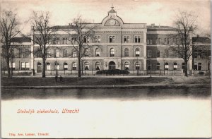 Netherlands Utrecht Stedelijk Ziekenhuis Vintage Postcard C067