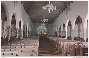 Deeply corbeled ceiling, St. Philip's in the Hills Episcopal Church, TUCSON, ...