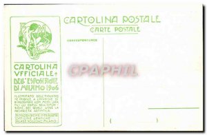 Postcard Old Milon 1906 Arti Decorative Francesi