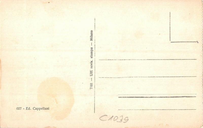 C1039 Italy Trieste Veduta Generala ship bateaux