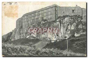Old Postcard Belfort Chateau Lion