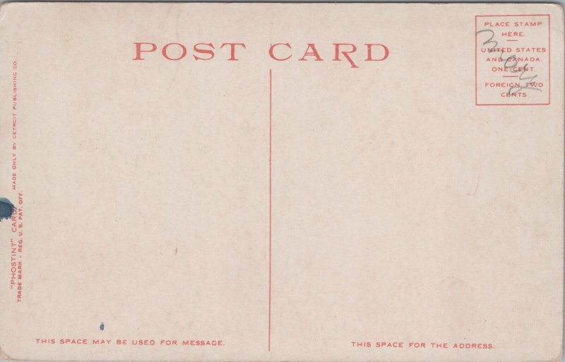 Palm Knoll Canyon Crest Park Redlands California Vintage Postcard C105