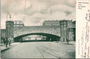 Massachusetts Springfield Railroad Arch 1905