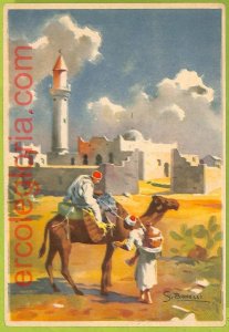 af6535 - LIBYA - VINTAGE POSTCARD - S.Bonelli-