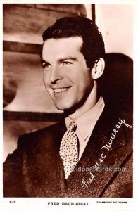 Fred MacMurray Movie Star Actor Actress Film Star Unused 