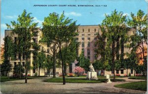 Jefferson County Court House Birmingham AL Alabama Antique Postcard UNP Unused 