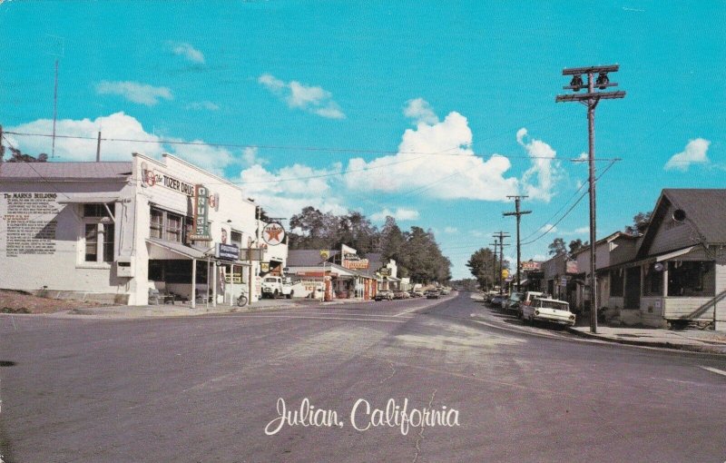 California Julian Main Street Scene sk6750