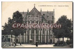 Postcard Old Guemene Penfao From Bedside I'Eglise