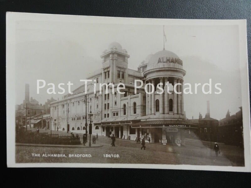 Old RPPC - The Alhambra, Bradford