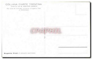 Old Postcard Collana D & # 39Arte Trentino Diretta Wenter Marini Eugenio Prat...