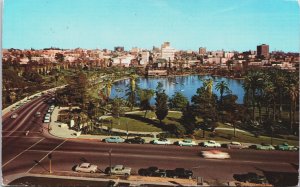 MacArthur Park Los Angeles California Vintage Postcard C144