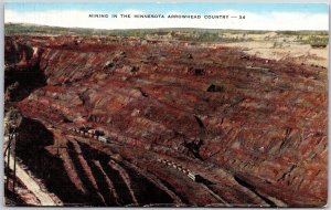 1961 MN-Minnesota, Iron Ore Mining in Minnesota's Arrowhead Country, Postcard