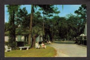 FL Hil Top Motor Court GAINESVILLE FLORIDA Postcard PC