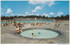 ALTAMONT, New York, 1940-1960's; John Boyd Thacher State Park Swimming Pool