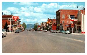 Montana  Deer Lodge    Main Street  CONCO Gas, CHEVRON Gas, Business Disrict