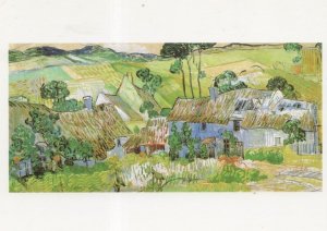 Van Gogh Farms Near Auvers National Gallery Painting Postcard