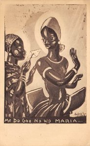 Me do Gbe Na Wo Maria Postcard