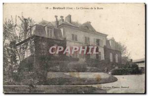 Breteuil Old Postcard The Castle Butte