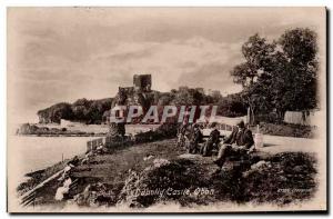 Postcard Old Dunollie Castle Oban