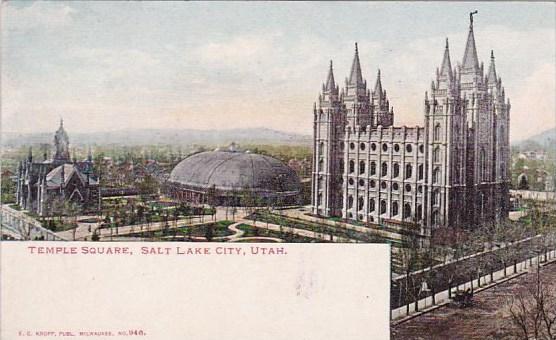 Temple Square Salt Lake City Utah