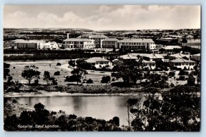 England Postcard Hospital East London c1910 Antique Unposted RPPC Photo