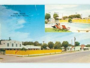 1950's PARK MOTEL Artesia New Mexico NM s7718