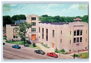 Vintage First Baptist Church Pontiac, Michigan Postcard F125E