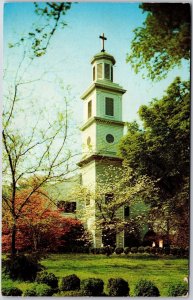 Saint John's Episcopal Church Richmond Virginia VA Landscaped Grounds Postcard