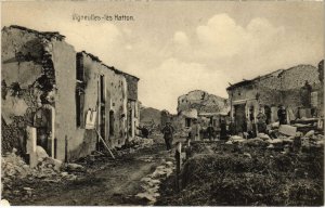 CPA Vigneulles-les-Hattonchatel - Rue - Strassenpartie - Ruines (1036928)