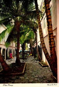 St Thomas Palm Passage Shopping Alley Of Charlotte Amalie