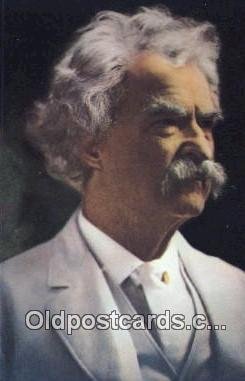 Mark Twain Author & Poets Unused 