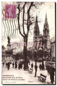  Ansichtskarten-Marseille-Kirchen-St. Vincent von Paul (verbessern Sie sie)
