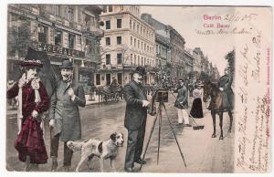 1905 POSTCARD OF CAFE IN GERMANY