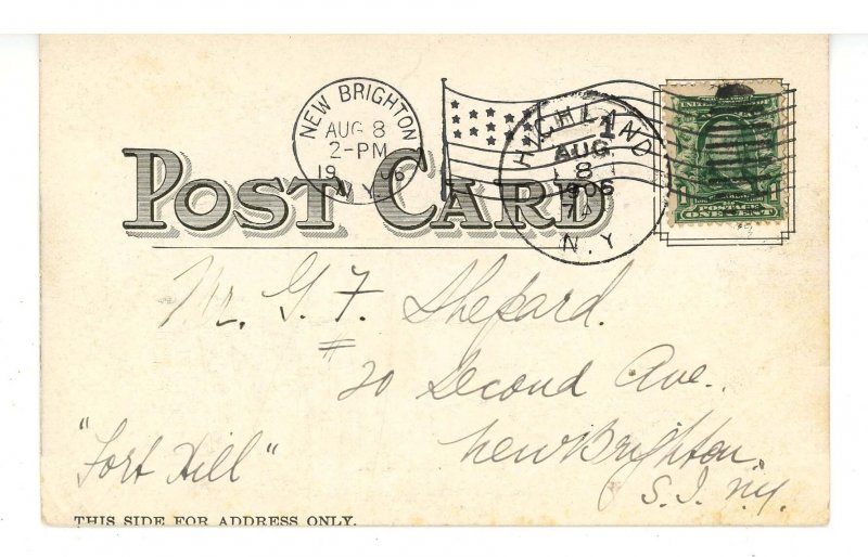 NY - Lake Mohonk. Mohonk House ca 1906