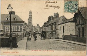 CPA DOULLENS Rue du Bourg (19079)