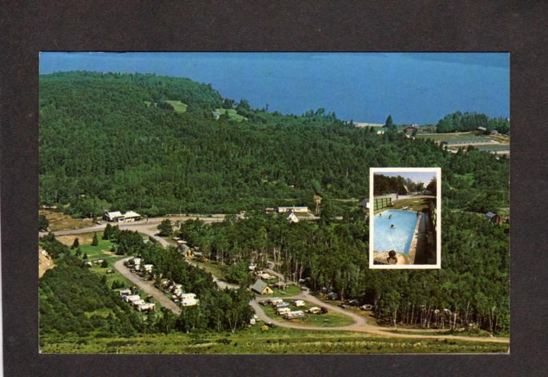 NS Fundy Spray Campground Smith's Cove Nova Scotia Canada Carte Postale Postcard