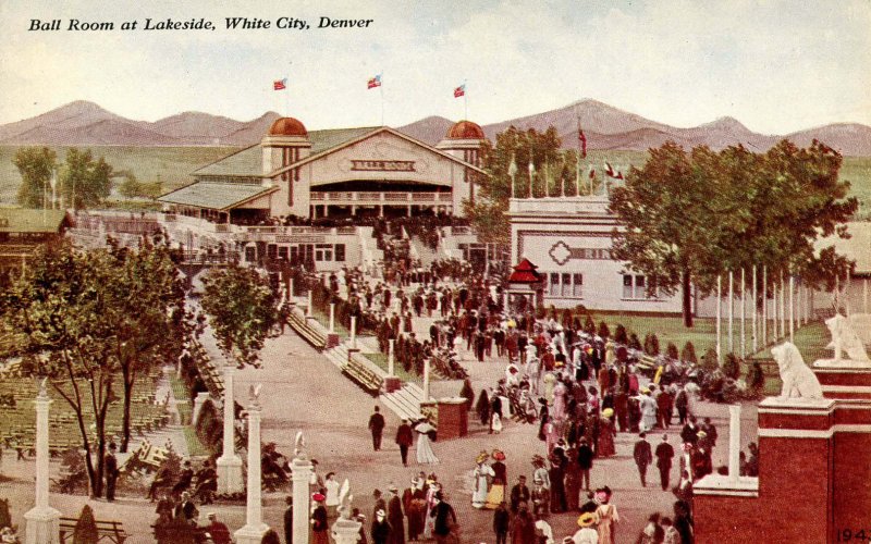 CO - Denver, White City. Ballroom at Lakeside