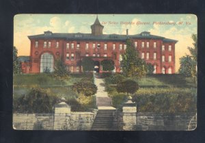 PARKERSBURG WEST VIRGINIA DE SALES HEIGHTS CONVENT VINTAGE POSTCARD