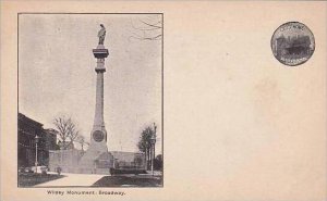 Maryland Baltimore Wildey Monument Broadway