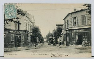 Neuilly Plaisance - Rue de Plaisance 1905 Street View Stores France Postcard L13