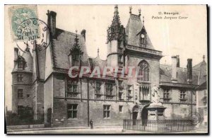 Old Postcard Bourges Palais Jacques Coeur