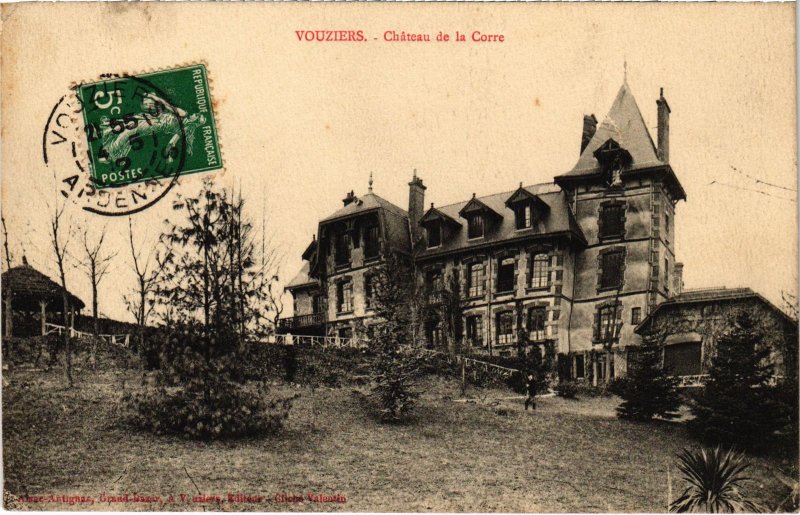 CPA VOUZIERS - Chateau de la Corre (113050)