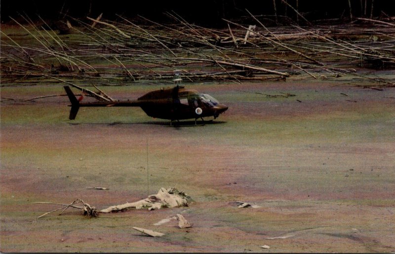 Washington Mount St Helens Eruption National Guard Rescue Helicopter