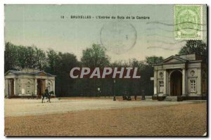 Old Postcard The Entree Brussels Bois de la Cambre